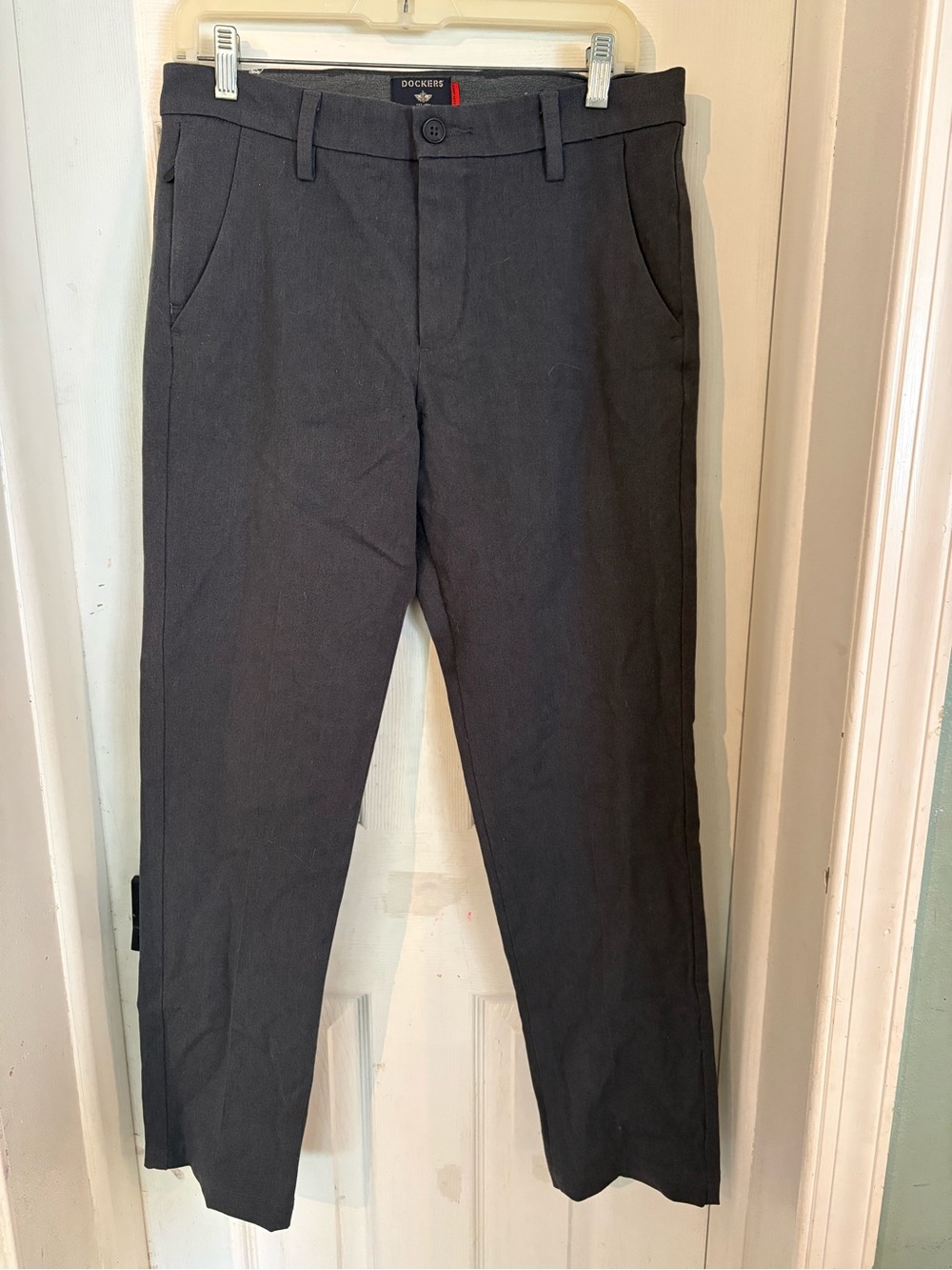 Dockers Men's Dark Gray Chino Pants